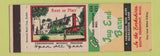 Matchbook Cover - Jug End Barn South Egremont MA