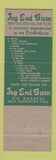 Matchbook Cover - Jug End Barn South Egremont MA