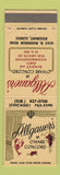 Matchbook Cover - Allgauer's Restaurant Rosemont IL