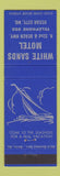 Matchbook Cover - White Sands Motel Ocean City MD