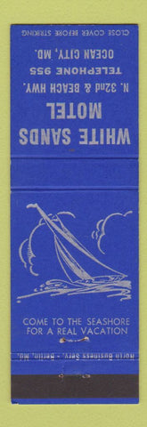 Matchbook Cover - White Sands Motel Ocean City MD