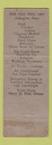 Matchbook Cover - The Old Mill Arlington MA WEAR