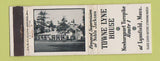 Matchbook Cover - Towne Lyne House Lynnfield MA