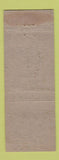 Matchbook Cover - Elbow Beach Surf Club Paget Bermuda