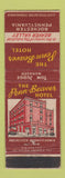 Matchbook Cover - Penn Beaver Hotel Rochester PA WEAR