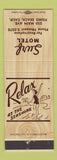 Matchbook Cover - Surf Motel Pismo Beach CA girlie