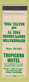 Matchbook Cover - Tropicana Motel Yuma AZ