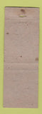 Matchbook Cover - Meridian Columbus NE Lewejohan WEAR