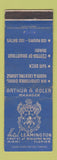 Matchbook Cover - Hotel Leamington Miami FL