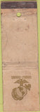 Matchbook Cover - Semper Fidelis US Marines POOR