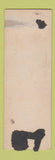 Matchbook Cover - US Navy USS Schenck SAMPLE WEAR TAPE