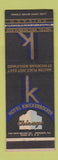 Matchbook Cover - Hotel Knickerbocker Chicago IL