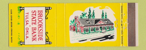 Matchbook Cover - Brookside State Bank Tulsa OK