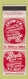 Matchbook Cover - Boyle Meat Company Kansas City MO