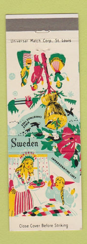 Matchbook Cover - Christmas Sweden
