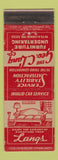Matchbook Cover - Lang's Furniture Cleveland? Undertaker