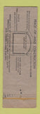 Matchbook Cover - Kelley Burial Vaults Urbana Danville IL Wilbert