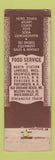 Matchbook Cover - Armstrong Company North Station Boston MA Railroad News