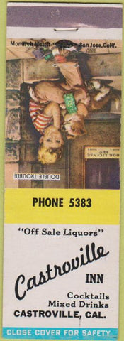Matchbook Cover - Castroville Inn CA