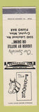 Matchbook Cover - The Paddock Piano Bar Crystal MN