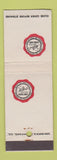 Matchbook Cover - Wilbert Burial Vaults