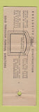 Matchbook Cover - Wilbert Burial Vaults