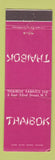 Matchbook Cover - Thaibok Fabrics New York City