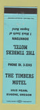 Matchbook Cover - The Timbers Motel Eugene OR WEAR