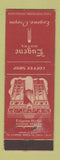 Matchbook Cover - Eugene Hotel Eugene OR WORN