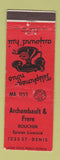 Matchbook Cover - Archambault & Frere Boucher Denis QC