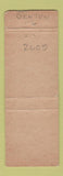 Matchbook Cover - Southern Hotel Denton TX