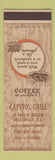 Matchbook Cover - Capitol Grill Belleville IL