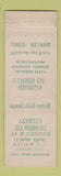 Matchbook Cover - Georgia Lumber Bluefield WV Federal WEAR