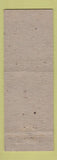 Matchbook Cover - Curvin Freeser's Service oil gas York PA Hillbilly