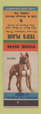 Matchbook Cover - Ted's Place York PA Boxer