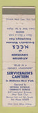 Matchbook Cover - Servicemen's Canteen New York City WEAR