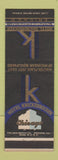 Matchbook Cover - Hotel Knickerbocker Chicago IL