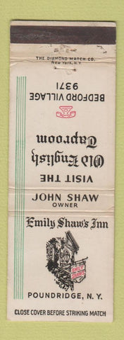 Matchbook Cover - Emily Shaw's Inn Poundridge NY WEAR