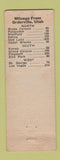 Matchbook Cover - Carl's Cafe Valley Motel Orderville UT WEAR