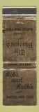 Matchbook Cover - The Vineyard Bob's and Ruth's Naples NY WORN