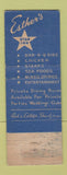 Matchbook Cover - Esther's Star Inn Belleville IL WEAR