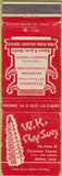 Matchbook Cover - WK Chop Suey Chinese Food Regina SK WEAR