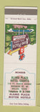 Matchbook Cover - Alamo Plaza Hotel Courts Dallas TX