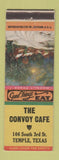 Matchbook Cover - Convoy Cafe Temple TX