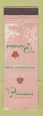 Matchbook Cover - Princess Hotel Bermuda WEAR