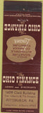 Matchbook Cover - Ohio Finance Co Pittsburgh PA