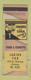 Matchbook Cover - Jabiru Pub Chicago IL ADVANCE
