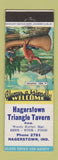 Matchbook Cover - Hagerstown Triangle Tavern Hagerstown IN