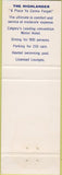 Matchbook Cover - The Highlander Hotel Calgary AB