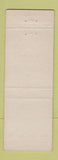 Matchbook Cover - Forrest Hotel Hattiesburg MS
